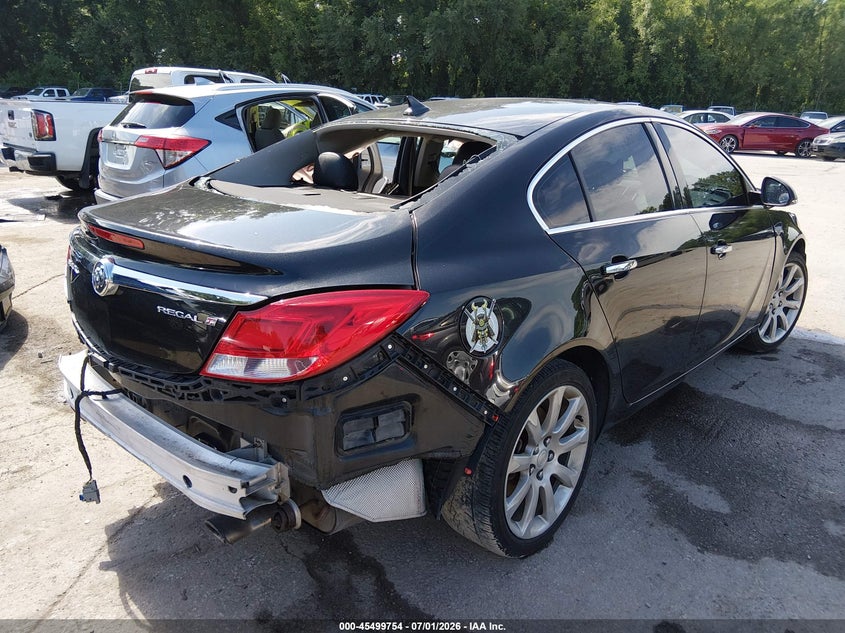 Vin: 2g4gu5gv4d9137676, lot: 45997970, buick regal turbo - premium 3 20134