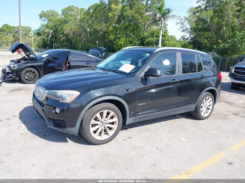 Vin: 5uxwx9c50f0d60641, lot: 45997980, bmw x3 xdrive28i 20152