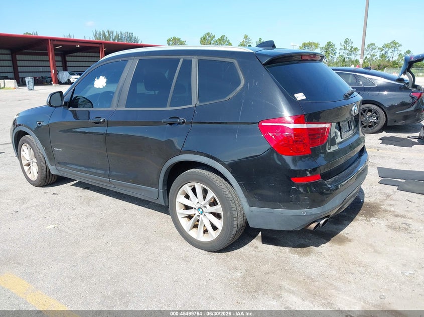 Vin: 5uxwx9c50f0d60641, lot: 45997980, bmw x3 xdrive28i 20153
