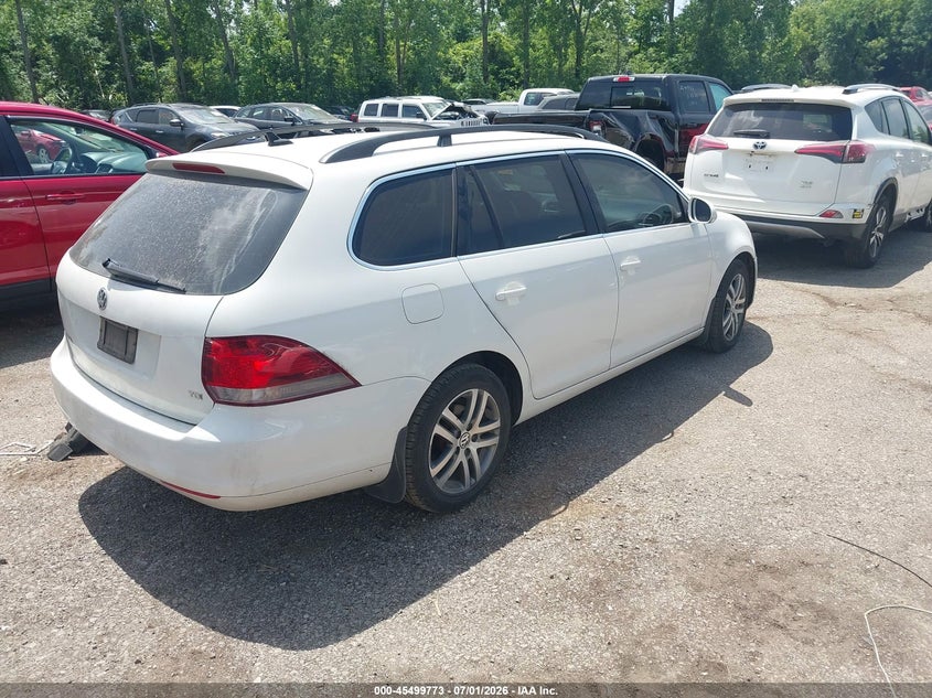 2012 VOLKSWAGEN JETTA WAGON 2.0L I-4 DI, DOHC, TURBO, 140HP