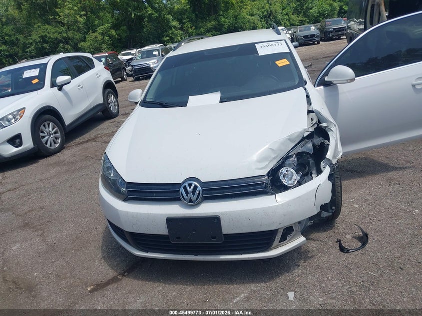 2012 VOLKSWAGEN JETTA WAGON 2.0L I-4 DI, DOHC, TURBO, 140HP