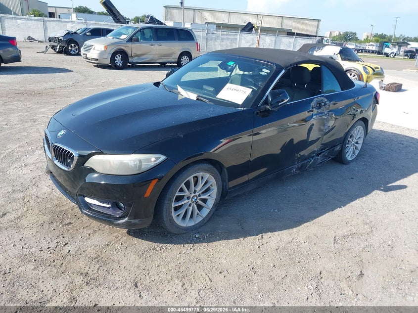 Vin: wba1k9c56gv710234, lot: 45997991, bmw 228i 20162