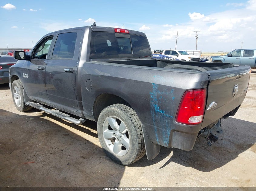 Vin: 1c6rr7lgxfs727780, lot: 45998000, ram 1500 big horn 20153