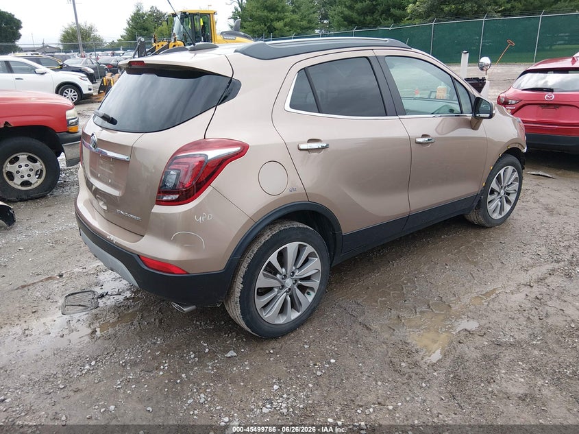 Vin: kl4cjasb1kb834570, lot: 45998002, buick encore fwd preferred 20194