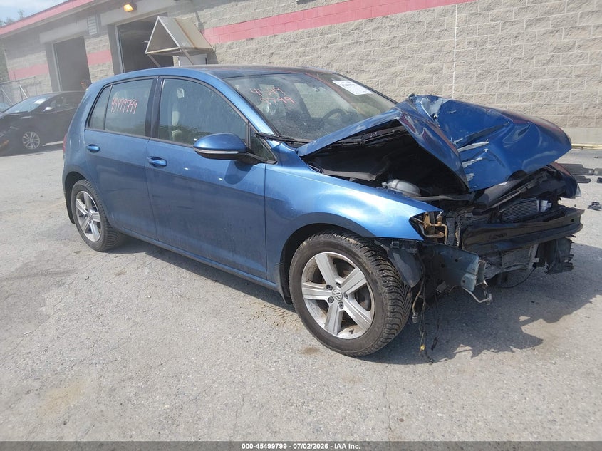 2017 VOLKSWAGEN GOLF auction photo 1