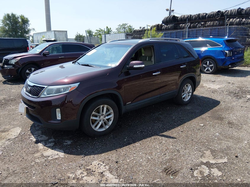 2015 Kia Sorento Lx 5XYKTCA66FG638759 photo 1
