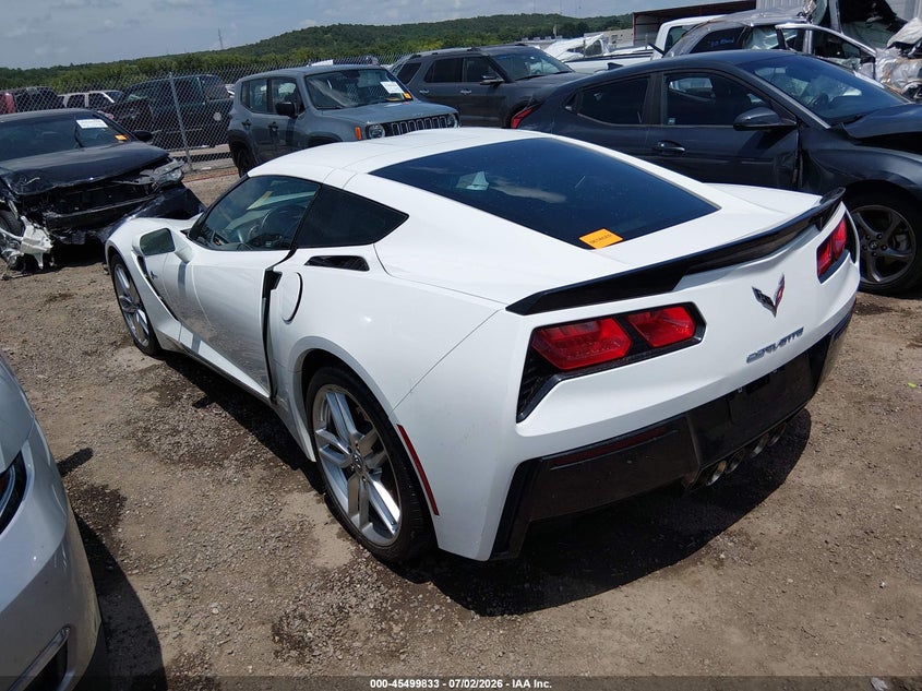 Vin: 1g1yf2d76j5104588, lot: 45998049, chevrolet corvette 3lt 20183