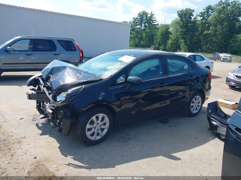 Vin: knadm4a37h6061633, lot: 45998057, kia rio lx 20172