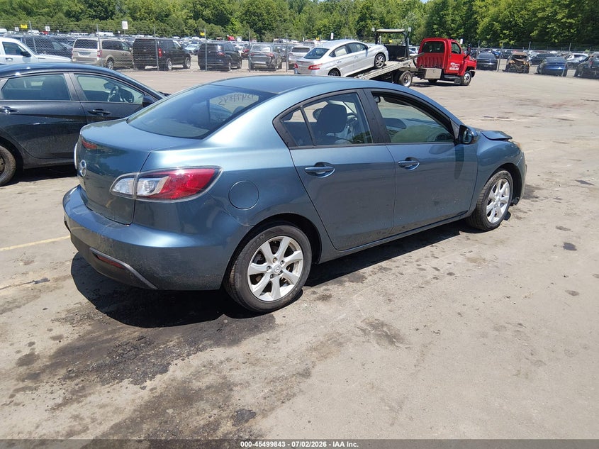 Vin: jm1bl1vg8b1376762, lot: 45998059, mazda mazda3 i touring 20114