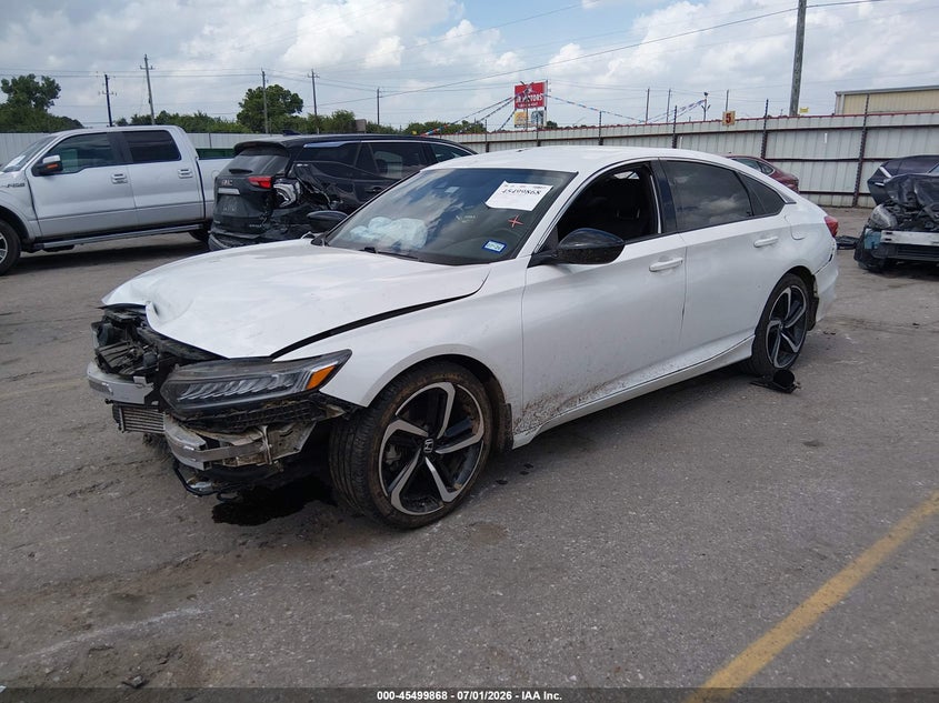 2021 HONDA ACCORD auction photo 2