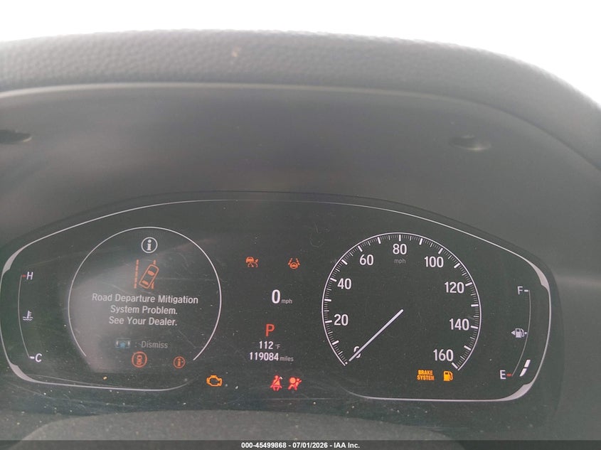 2021 HONDA ACCORD auction photo 7