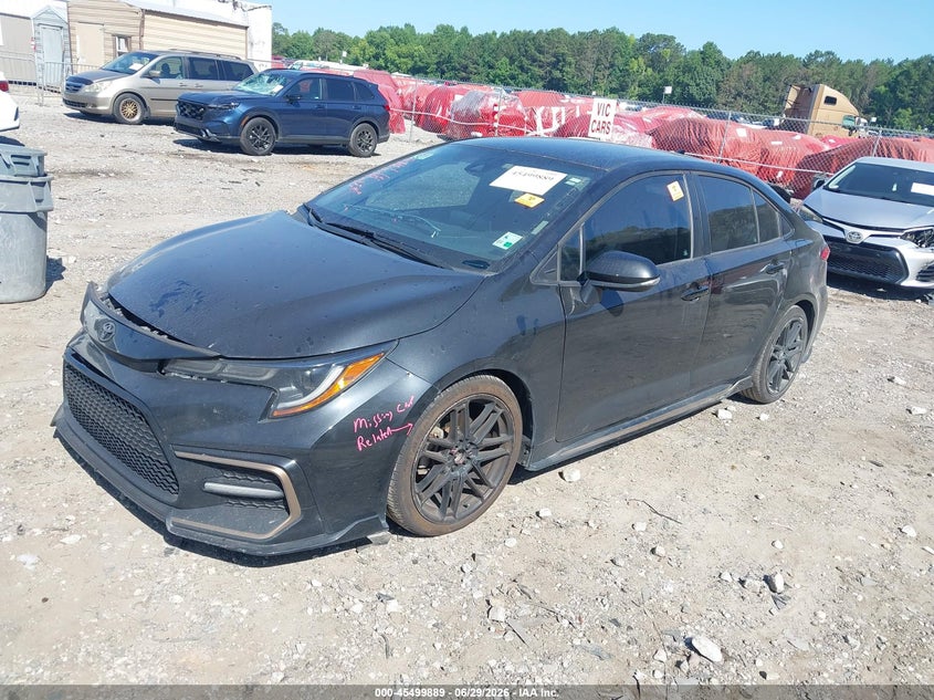 TOYOTA COROLLA 2021 VIN 5YFS4MCE6MP074465