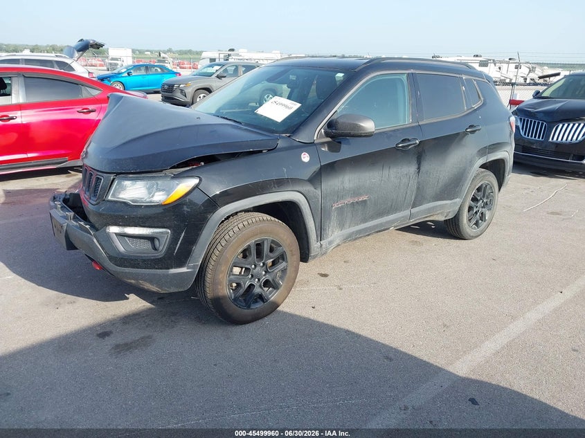 Vin: 3c4njddb7lt214657, lot: 45998176, jeep compass trailhawk 4x4 20202
