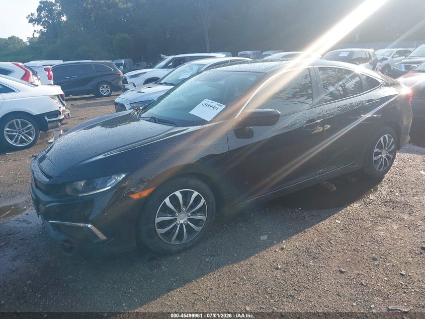 VIN 2HGFC2F63MH558713 2021 HONDA CIVIC LX