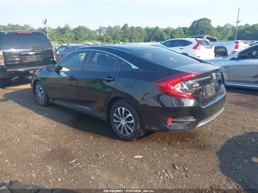 VIN 2HGFC2F63MH558713 2021 HONDA CIVIC LX