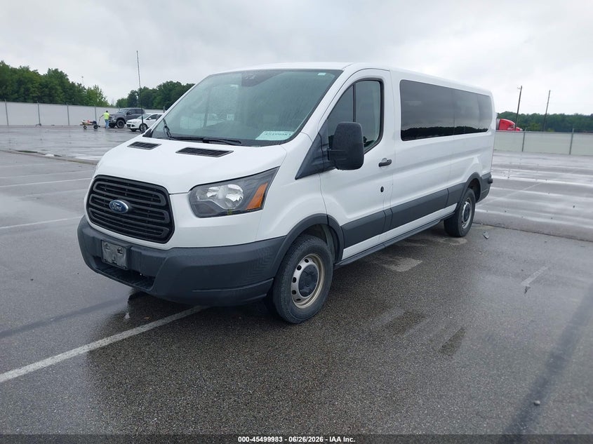 Vin: 1fbzx2zm6jkb31299, lot: 45998199, ford transit-350 20182