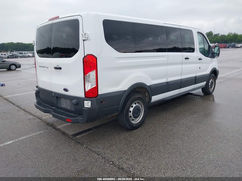 Vin: 1fbzx2zm6jkb31299, lot: 45998199, ford transit-350 20184