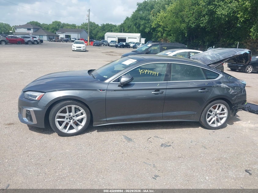 2024 Audi A5 Sportback Premium 45 Tfsi S Line Quattro S Tronic VIN: WAUDACF57RA116707 Lot: 45499994
