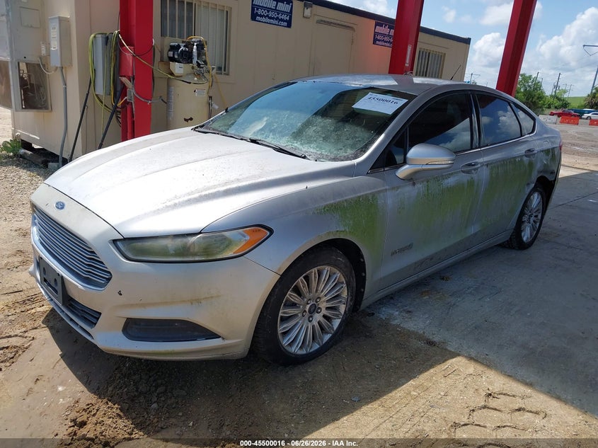 2013 Ford Fusion Hybrid Se 3FA6P0LU3DR249716 photo 1