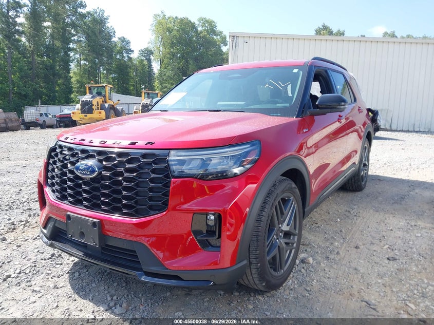 Vin: 1fmuk7kh5sgb57410, lot: 45998254, ford explorer st-line 20252