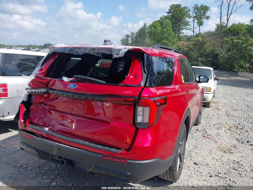 Vin: 1fmuk7kh5sgb57410, lot: 45998254, ford explorer st-line 20254