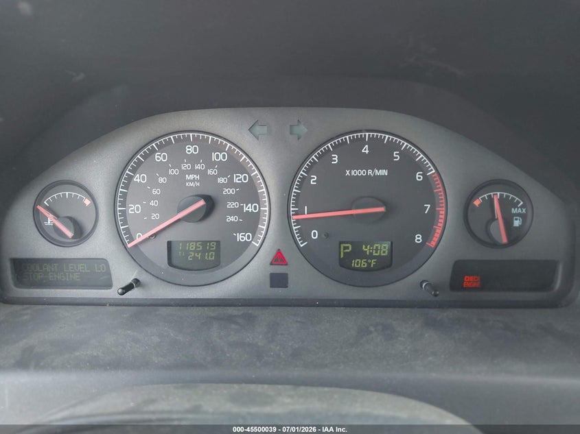 2001 VOLVO S60 auction photo 7