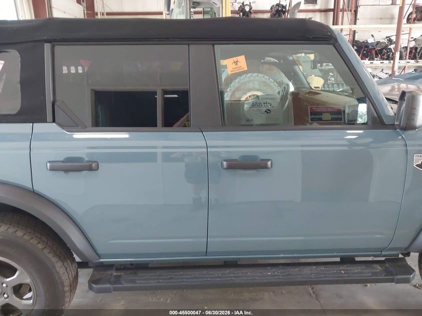 2023 Ford Bronco Big Bend/Black Diamond/Outer Banks VIN: 1FMEE5BP6PLA99376 Lot: 45500047