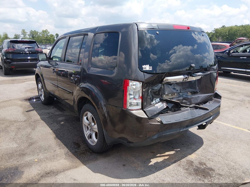Vin: 5fnyf3h46cb035822, lot: 45998275, honda pilot ex 20123