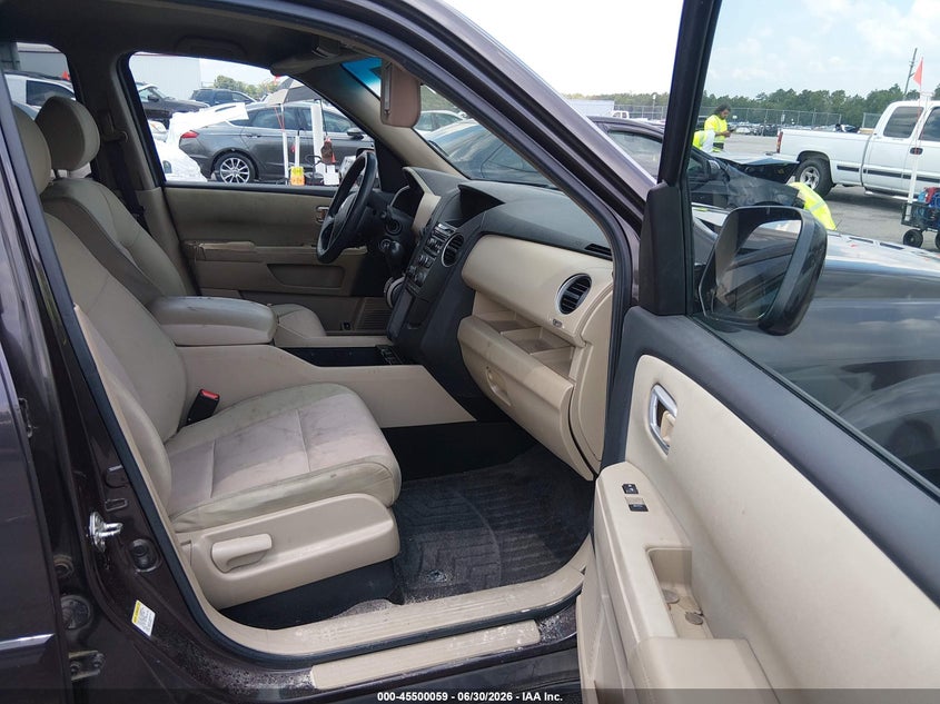 2012 HONDA PILOT auction photo 5