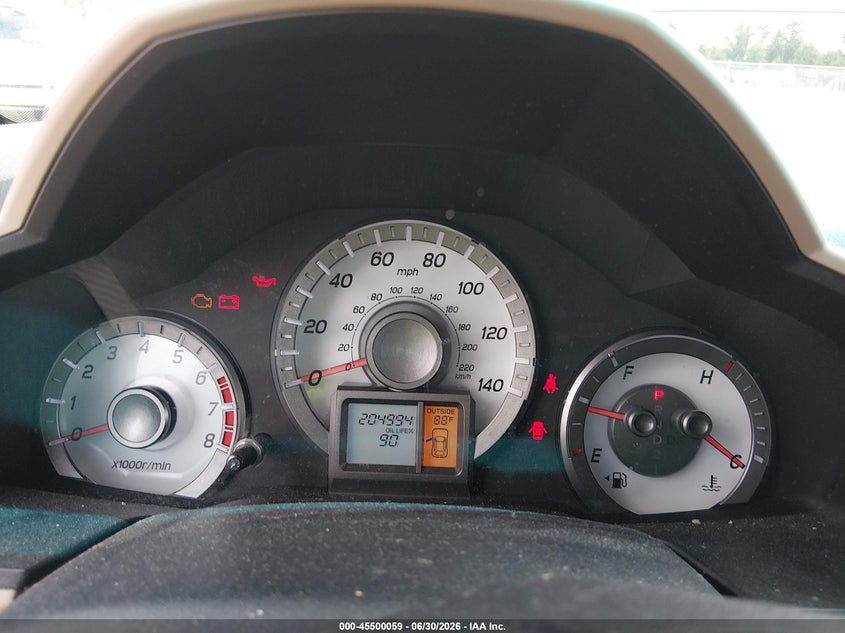 2012 HONDA PILOT auction photo 7