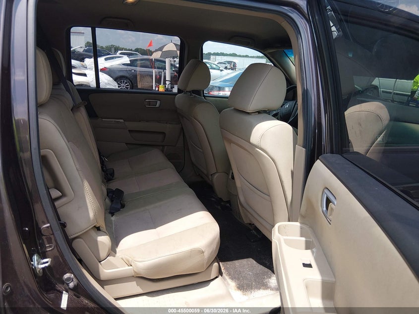 2012 HONDA PILOT auction photo 8