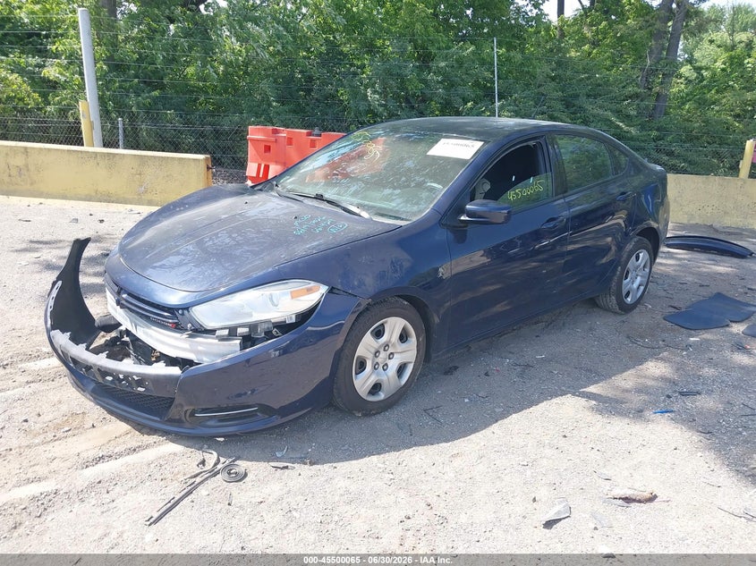 Vin: 1c3cdfah6dd322766, lot: 45998281, dodge dart aero 20132