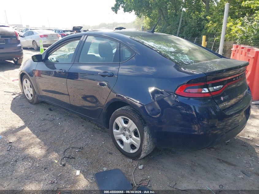 Vin: 1c3cdfah6dd322766, lot: 45998281, dodge dart aero 20133