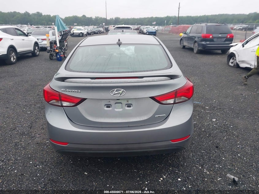 HYUNDAI ELANTRA 2015 VIN KMHDH4AE0FU453706