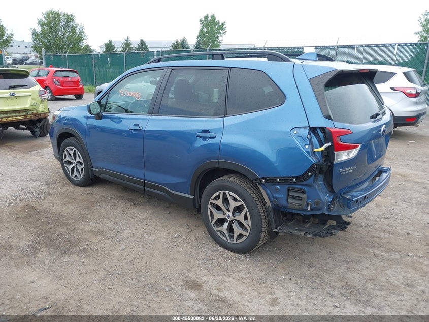 2020 SUBARU FORESTER auction photo 3