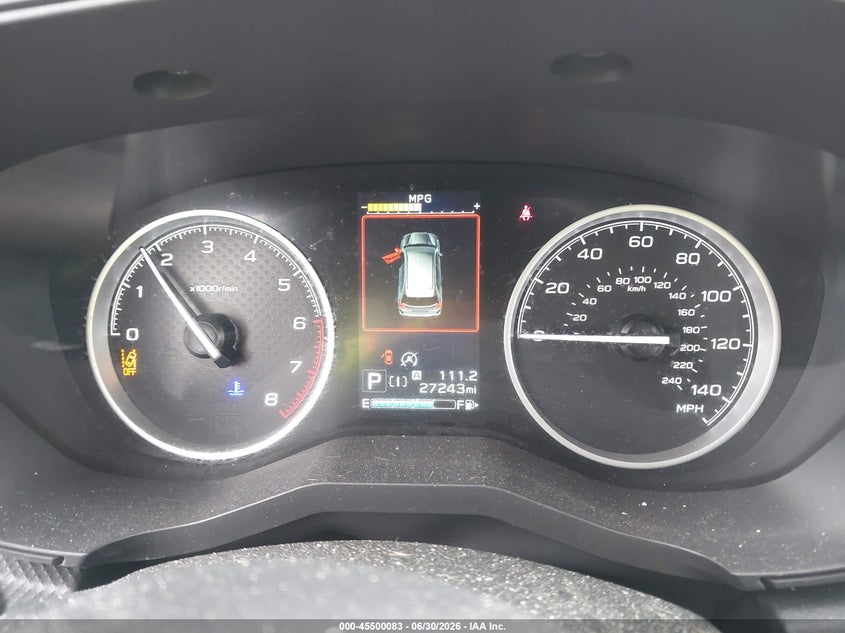 2020 SUBARU FORESTER auction photo 7