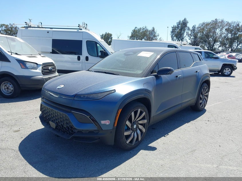 Vin: vcf1zbu21pg003265, lot: 45998313, fisker ocean one 20232
