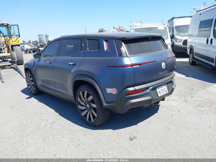 Vin: vcf1zbu21pg003265, lot: 45998313, fisker ocean one 20233