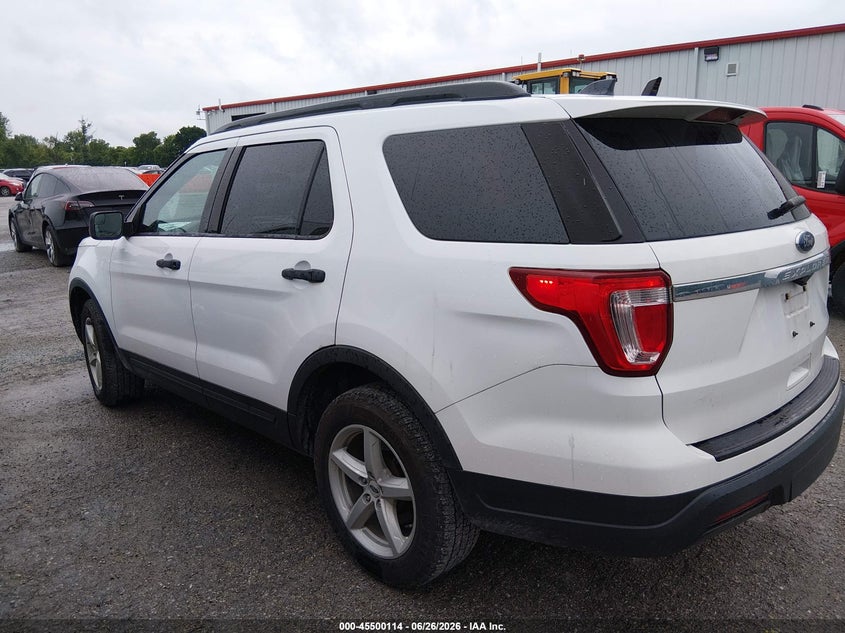 Vin: 1fm5k8b83jgc45297, lot: 45998330, ford explorer 20183