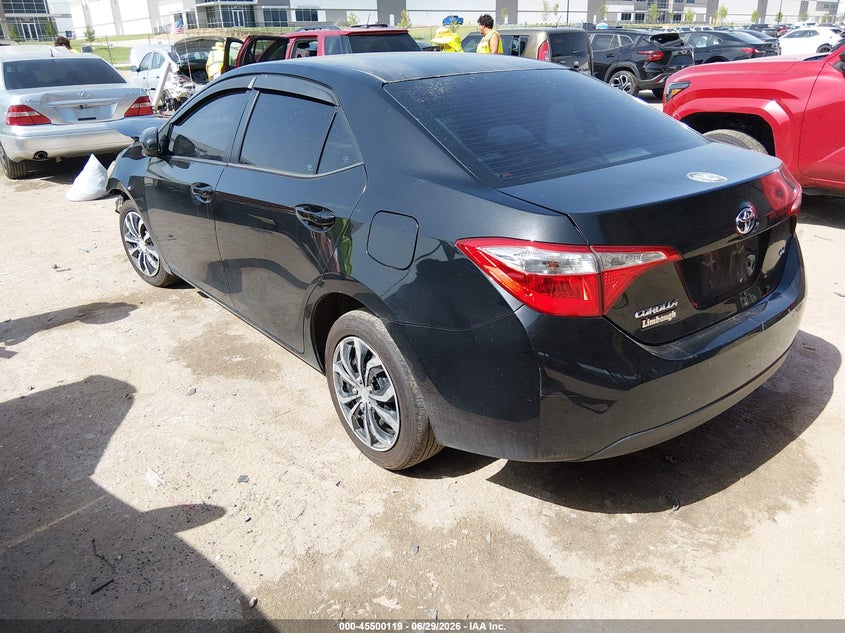2016 TOYOTA COROLLA auction photo 3