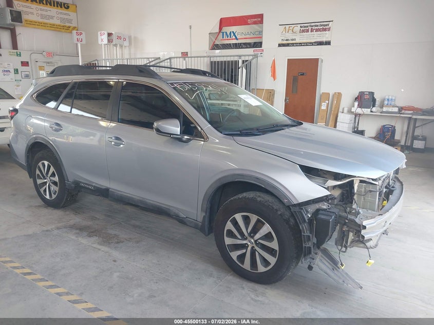 Vin: 4s4btaec4l3119709, lot: 45998349, subaru outback premium 2020 img_1
