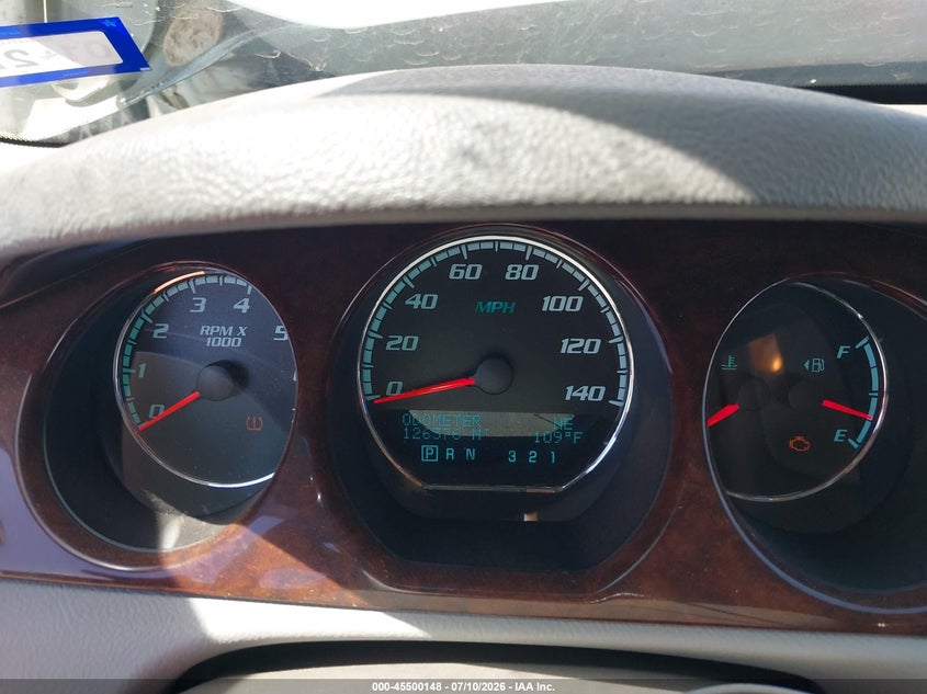 2011 Buick Lucerne Cxl VIN: 1G4HC5EM5BU110164 Lot: 45500148