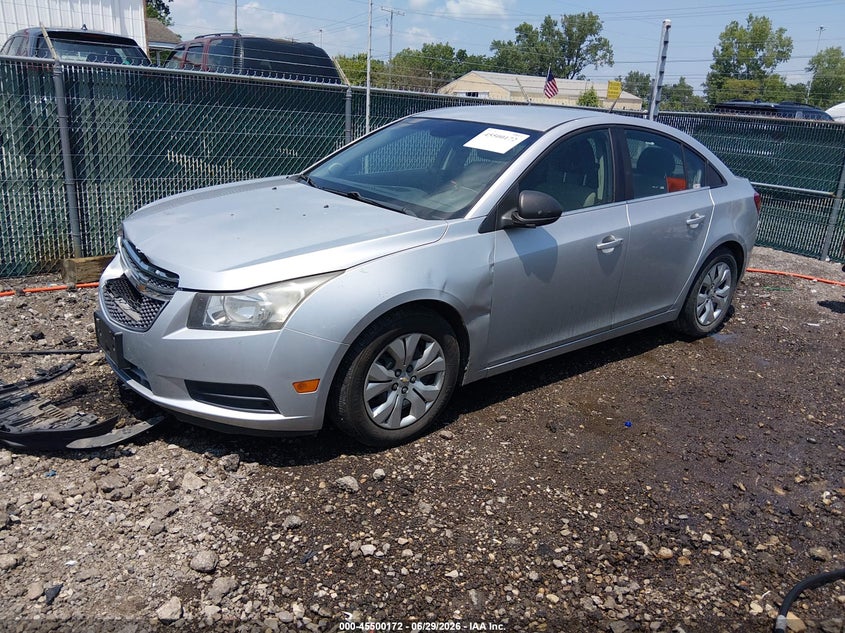 2012 Chevrolet Cruze, Удар спереду, IAAI, VIN 1G1PC5SH6C7355412 — фото 2