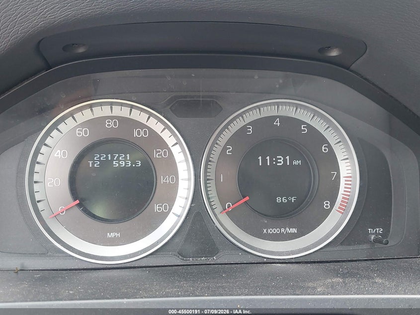 2012 Volvo S60 T5/T5 W/Moonroof VIN: YV1622FS0C2139251 Lot: 45500191