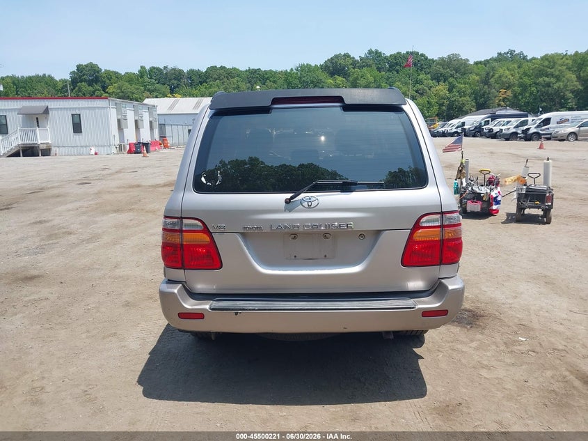 2002 Toyota Land Cruiser VIN: JTEHT05J122020272 Lot: 45500221