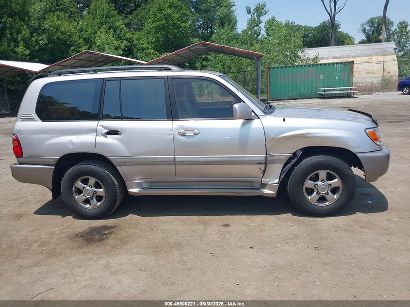 2002 Toyota Land Cruiser VIN: JTEHT05J122020272 Lot: 45500221
