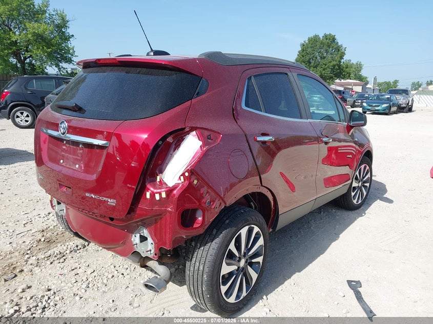 Vin: kl4cjesm1nb554063, lot: 45998441, buick encore awd preferred 20224