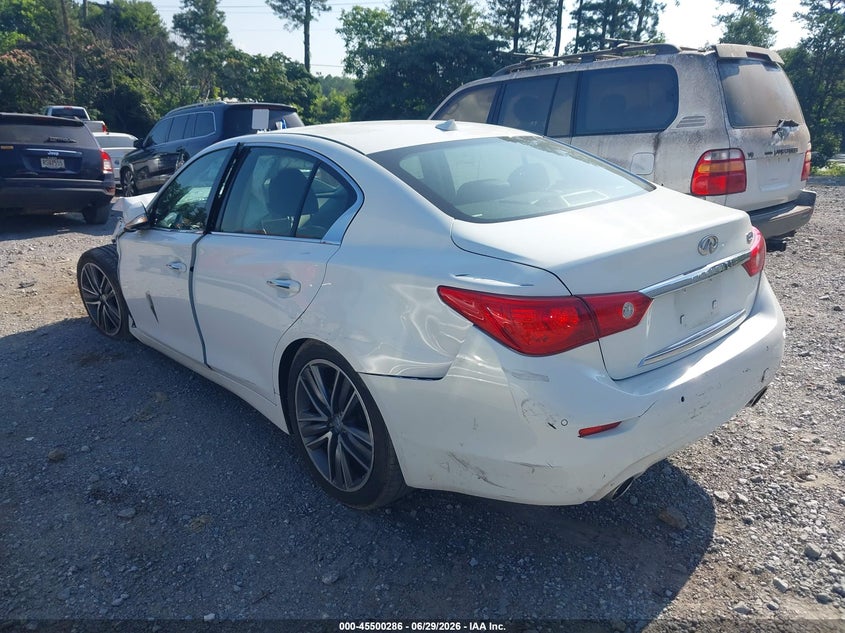 2015 INFINITI Q50 auction photo 3