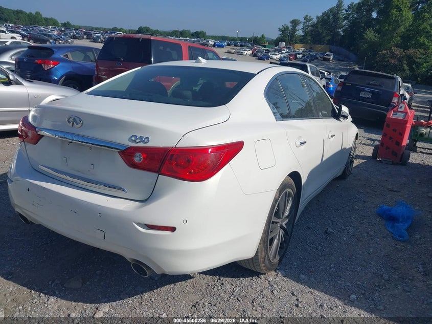 2015 INFINITI Q50 auction photo 4