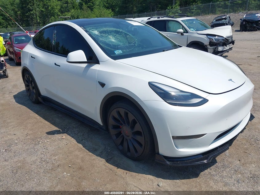 Vin: 7saygdef1nf468186, lot: 45998507, tesla model y performance dual motor all-wheel drive 2022 img_1